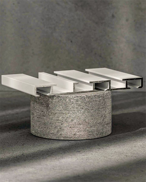 Hand Drawn Medium Weight 3-Channel Drapery Track - AP 5408