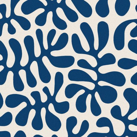 Coral Drift Cobalt Shell